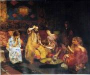 unknow artist Arab or Arabic people and life. Orientalism oil paintings 294 France oil painting artist